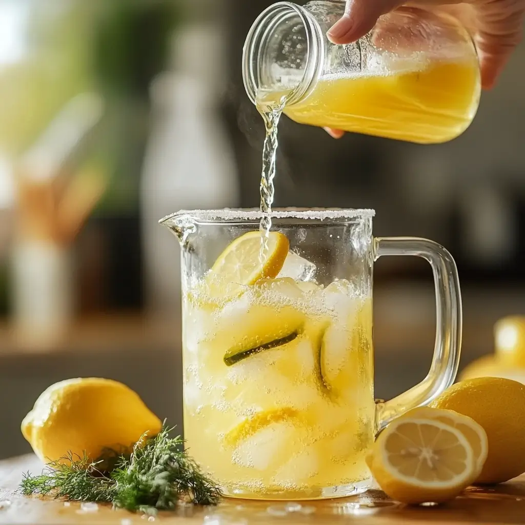 Dill Pickle Lemonade: The Zesty Drink 8 dill pickle lemonade step