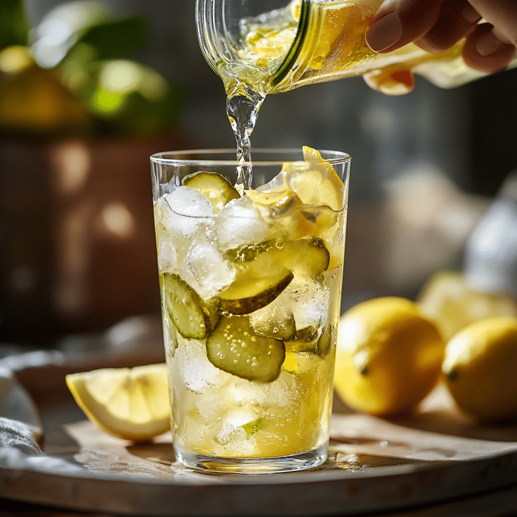 Pickle Juice Mocktail Recipe: Refreshing, Easy 11 pickle juice mocktail step