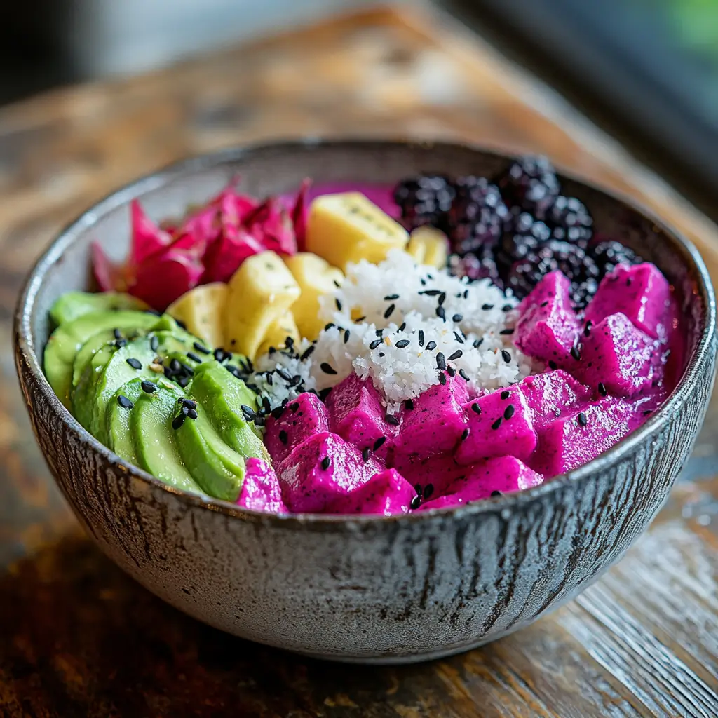 Pitaya Bowl : Healthy Smoothie Bowl at Home 6 pitaya bowl featured