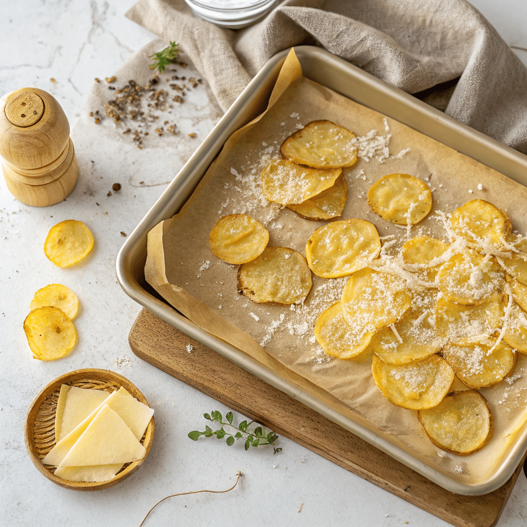 Charcuterie Chips: Easy,Perfect for Snack Boards 12 charcuterie chips baking prep