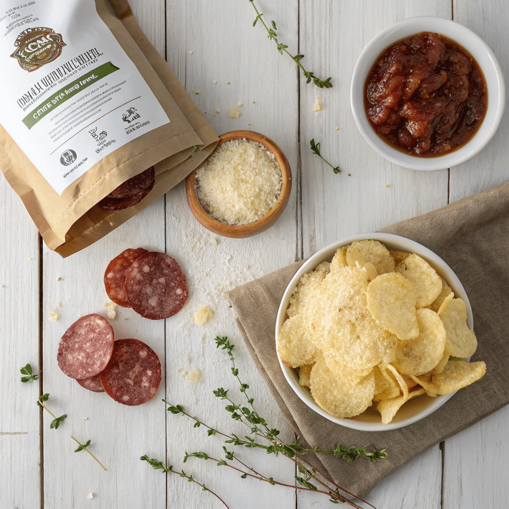 Charcuterie Chips: Easy,Perfect for Snack Boards 11 charcuterie chips ingredients