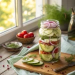 Cucumber Salad Mason Jar Recipe: Fresh, Easy 11 Cucumber salad mason jar recipe featured image