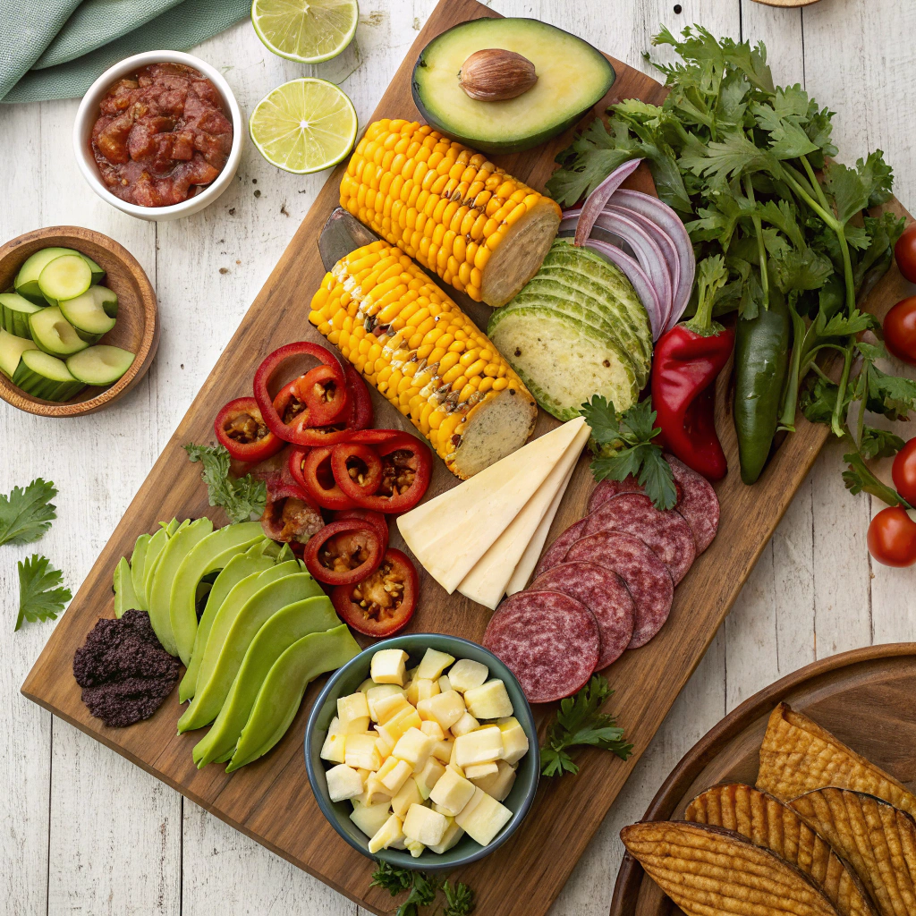 Mexican Inspired Charcuterie Board: Easy, Fun, Flavor 11 mexican charcuterie board ingredients