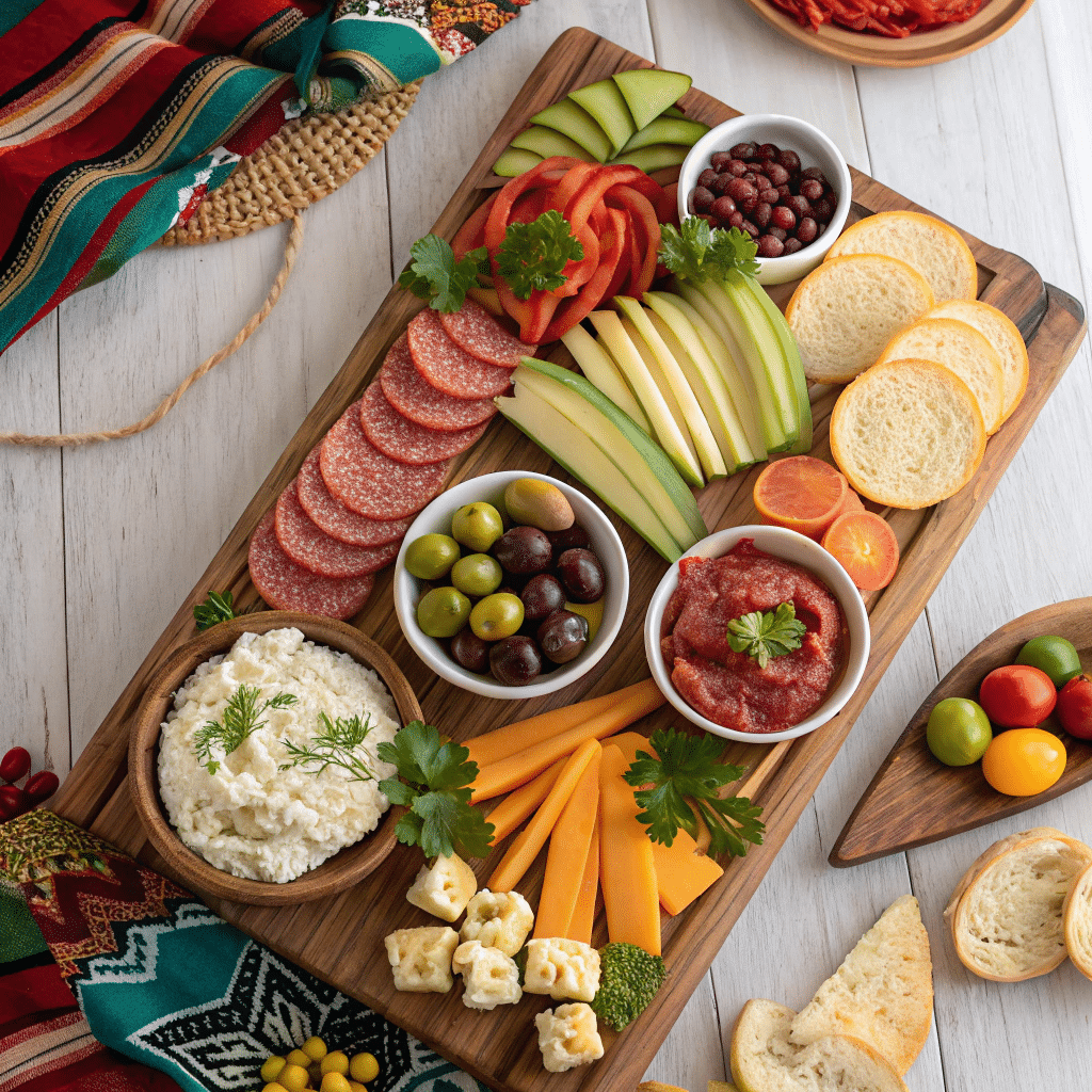 Mexican Inspired Charcuterie Board: Easy, Fun, Flavor 10 mexican inspired charcuterie board featured