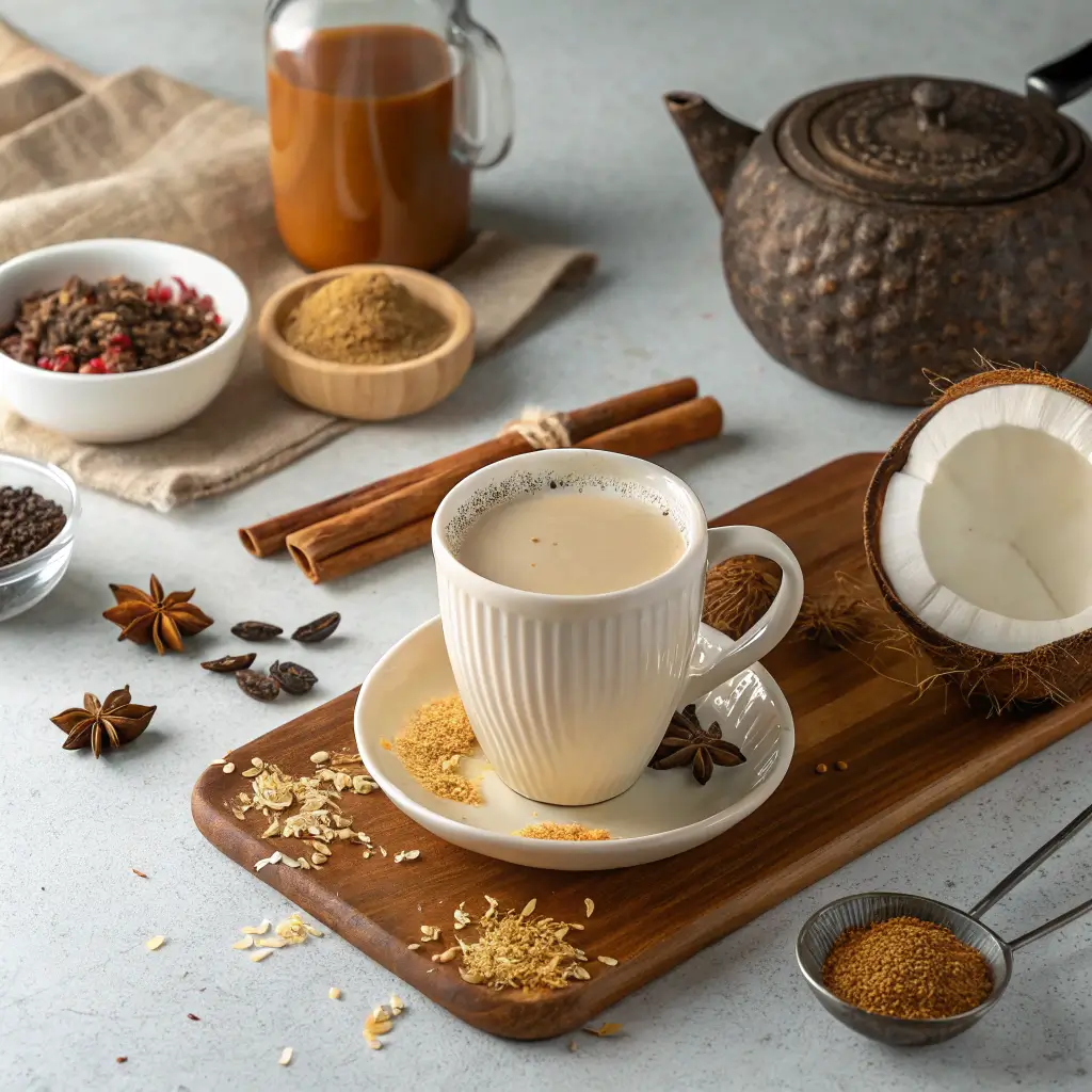 Creamy Coconut Chai Recipe – Rich, Spiced & Dairy-Free Comfort 1 Creamy Coconut Chai Recipe