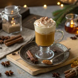 Spiced Hot Buttered Rum Cocktail – Cozy & Festive Winter Drink 2 Hot Buttered Rum Cocktail