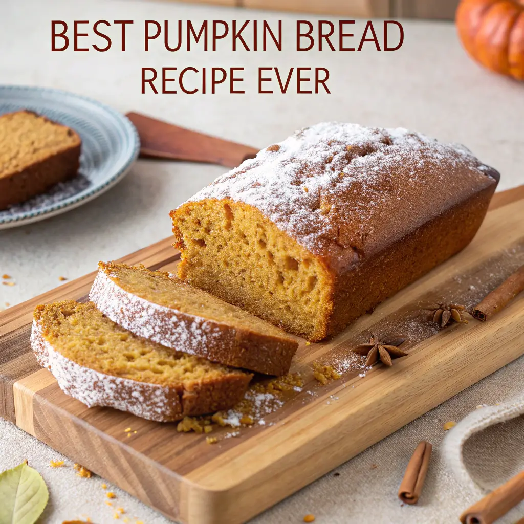 Best Pumpkin Bread Recipe Ever: Soft, Spiced & Moist 1 Best Pumpkin Bread Recipe Ever