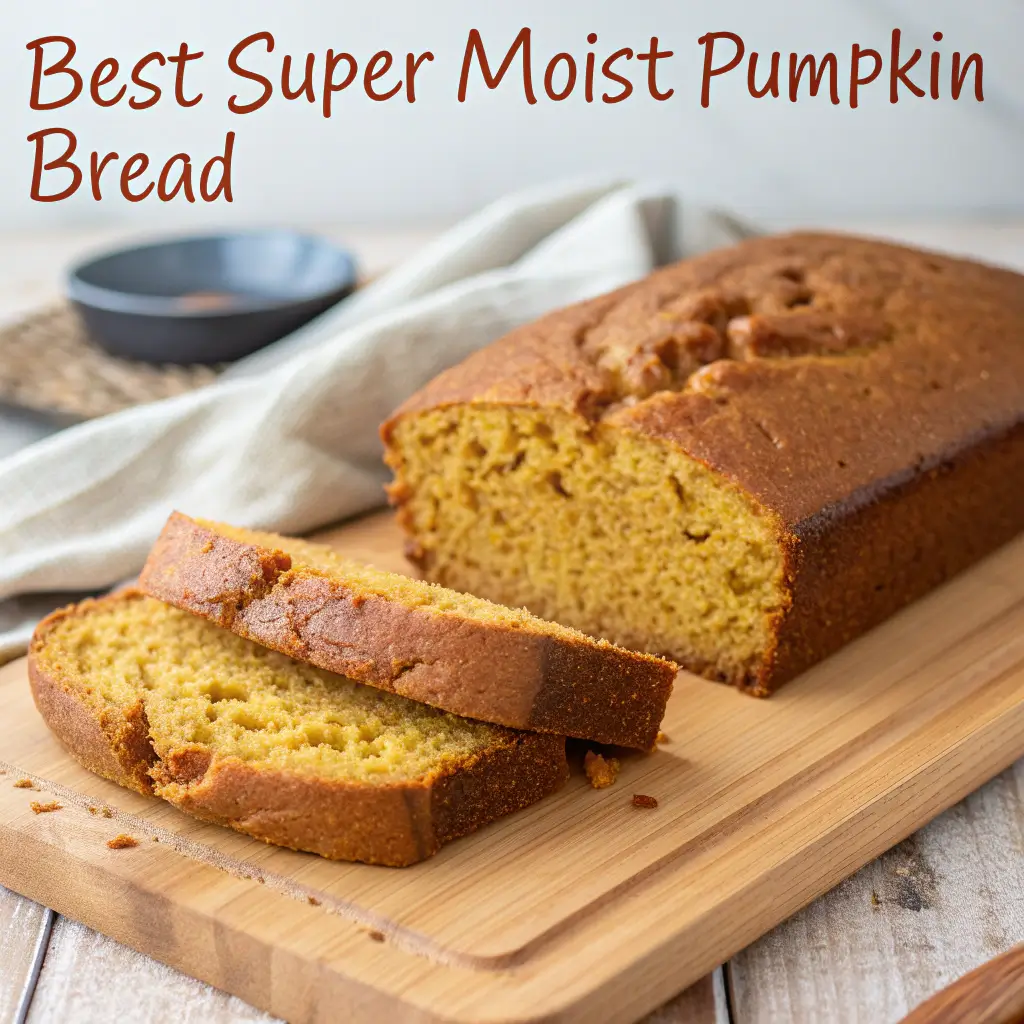 Best Super Moist Pumpkin Bread: Easy & Perfectly Spiced Loaf 1 Best Super Moist Pumpkin Bread