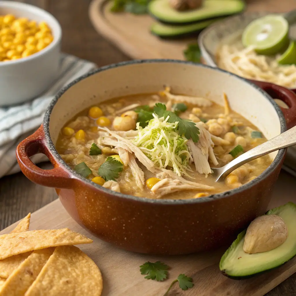 White Chicken Chili Recipe – Cozy, Creamy & Delicious 1 White Chicken Chili