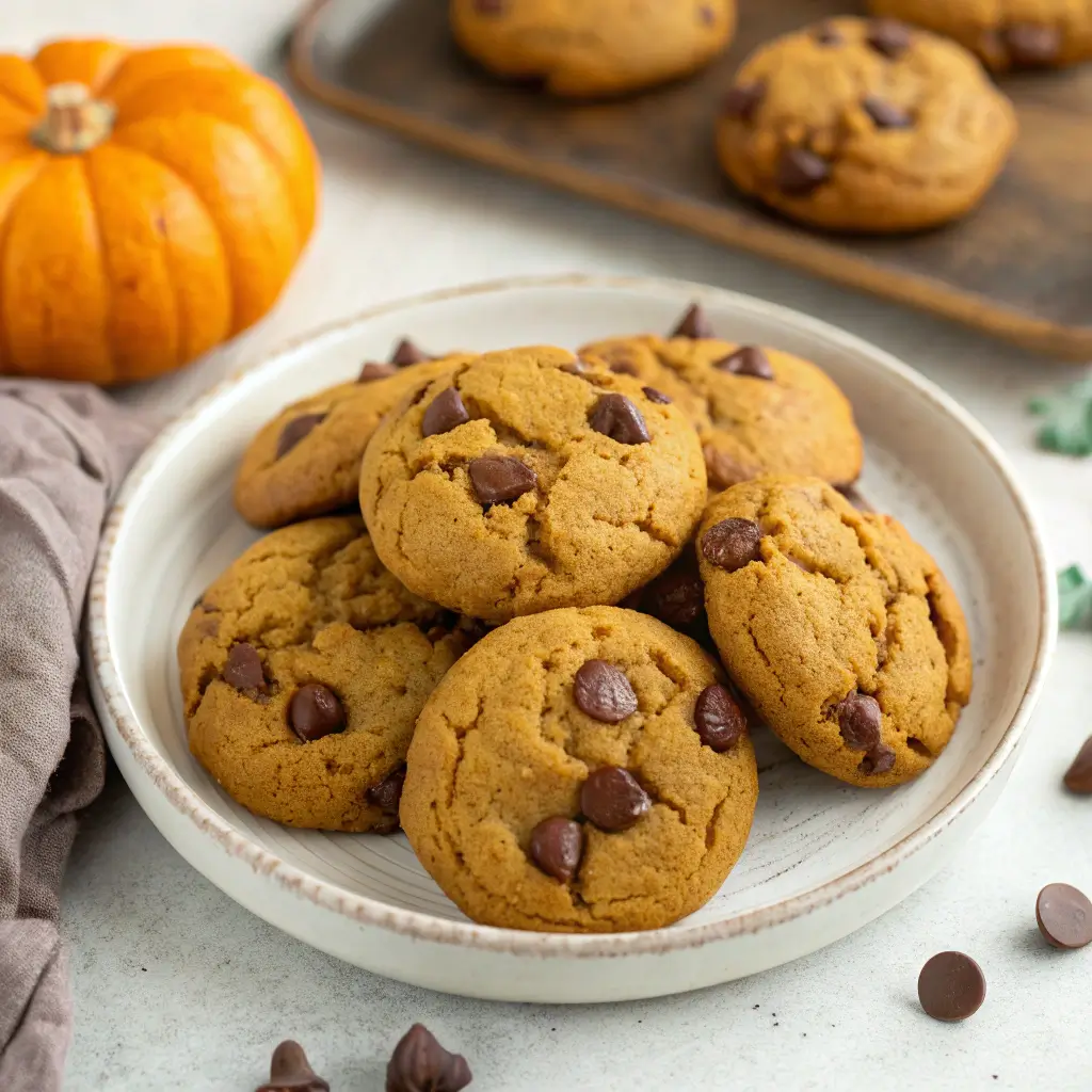 Brown Butter Pumpkin Chocolate Chip Cookies – Soft, Chewy & Fall-Perfect 1 Brown Butter Pumpkin Chocolate Chip Cookies