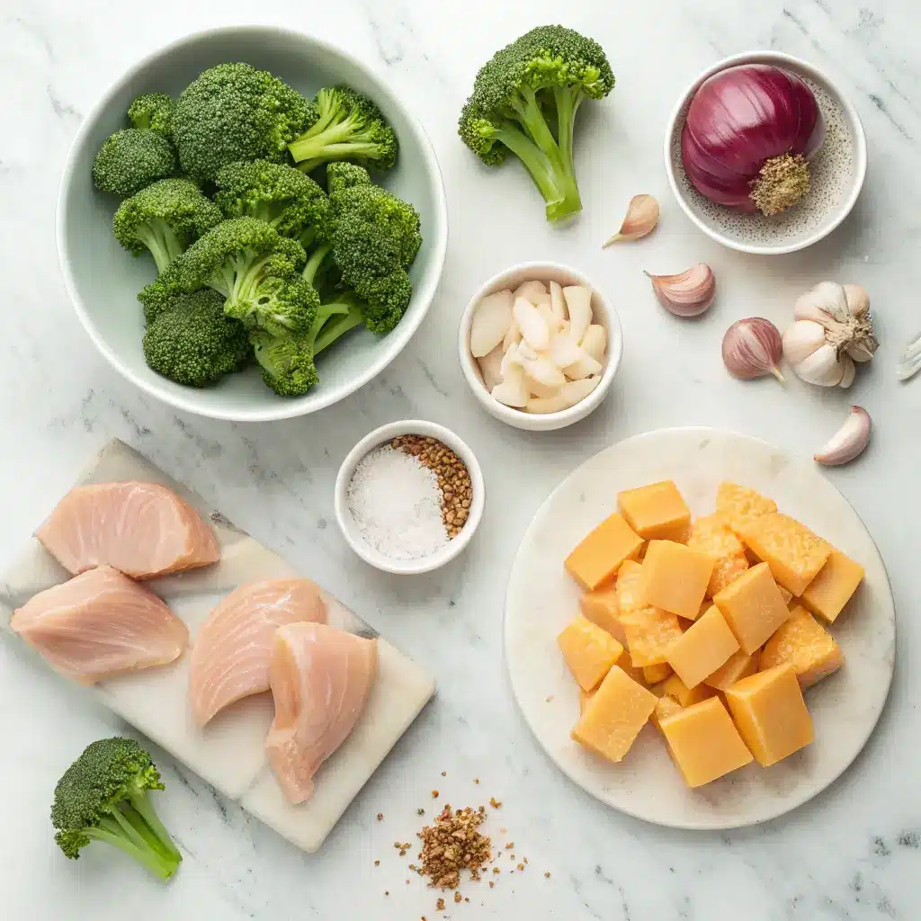 Chicken Broccoli Cheddar Soup: The Coziest Comfort Bowl for Fall 2 chicken broccoli cheddar soup ingredients
