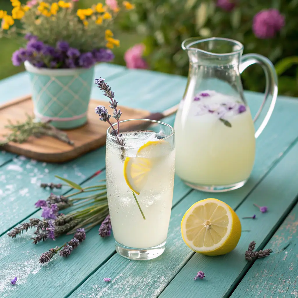 Coconut Lavender Lemonade Mocktail – best Drink 1 Coconut Lavender Lemonade Mocktail