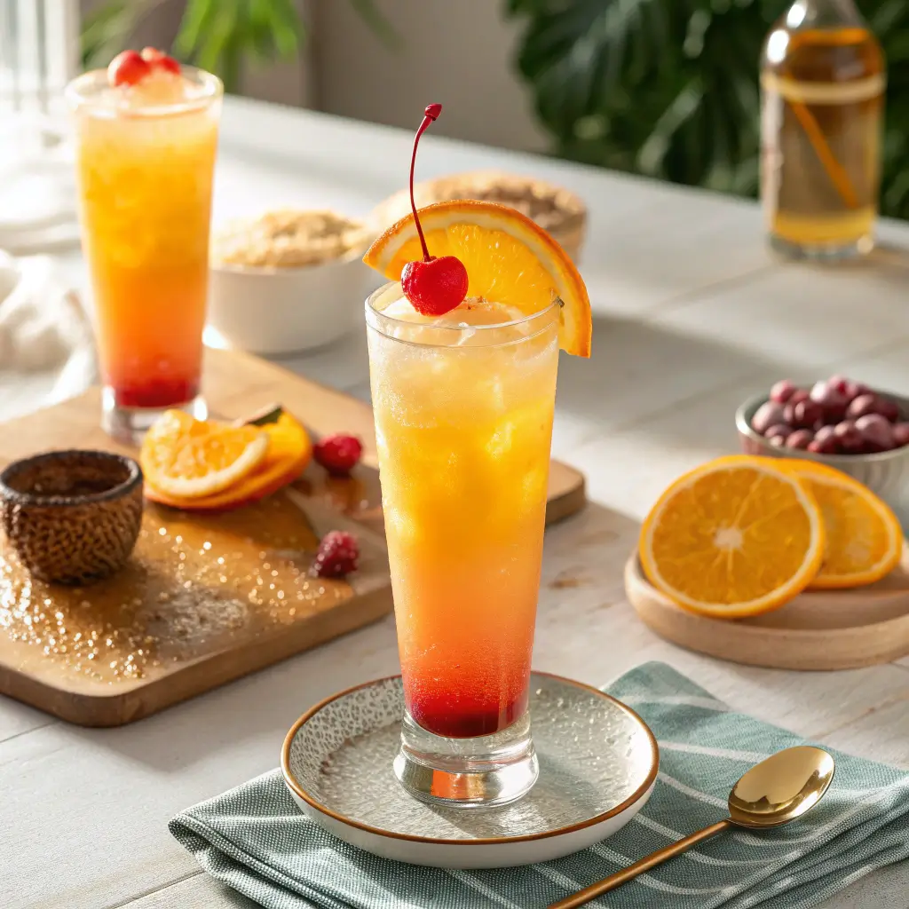 Easy Sunrise Mocktail Recipe – Refreshing, Colorful & Fun Drink 1 easy sunrise mocktail recipe