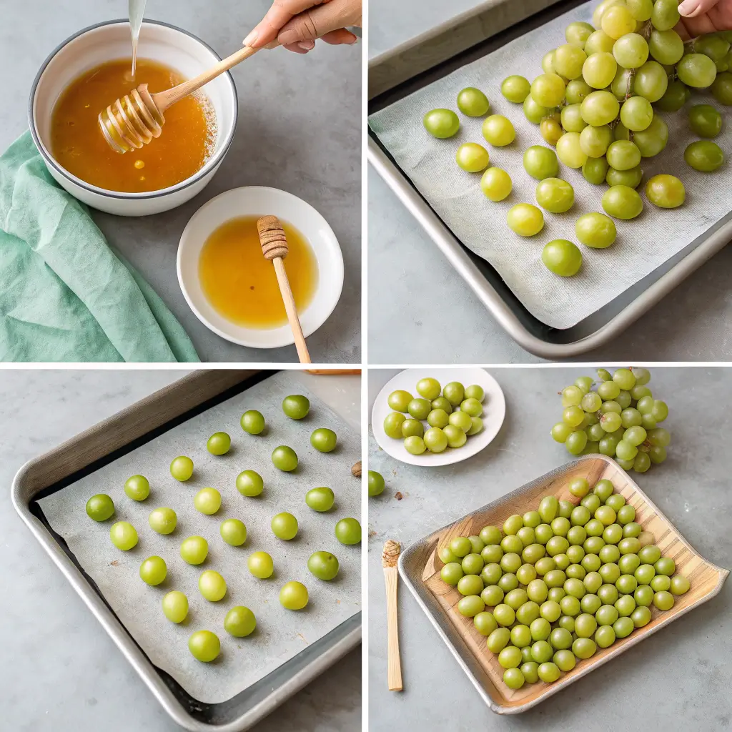Frozen Sour Grapes – Healthy Snack You’ll Love 3 frozen sour grapes steps