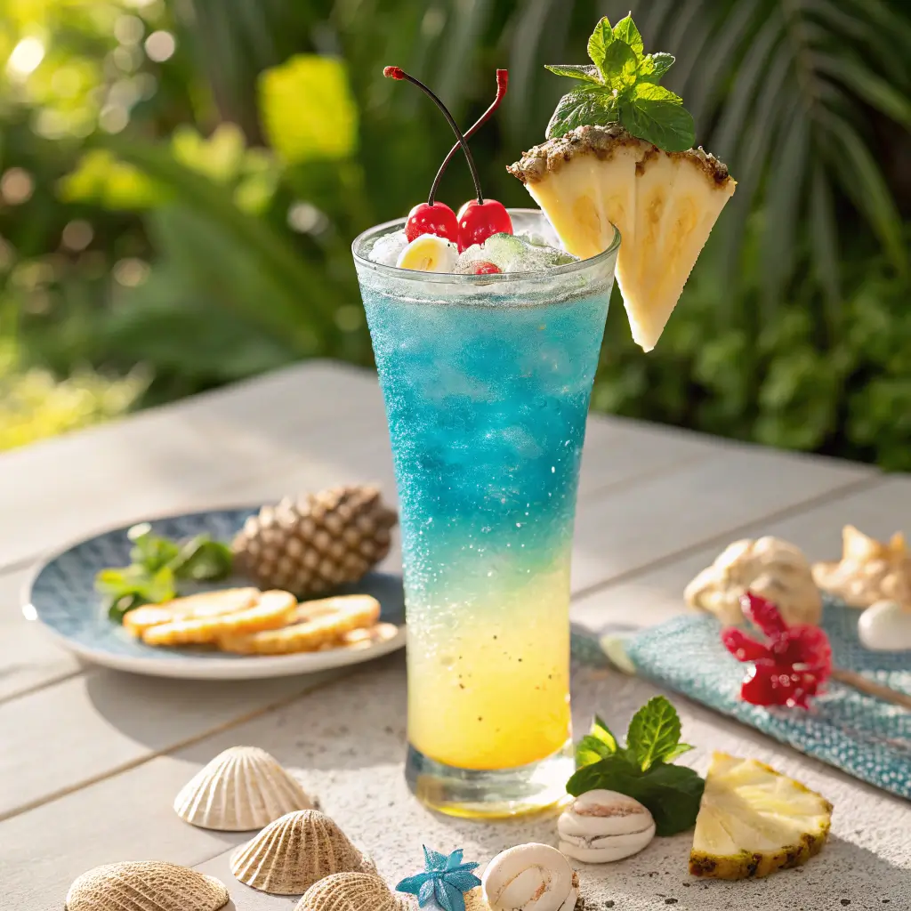 Mermaid Water Mocktail – Fun, Refreshing, and Ocean-Inspired 1 mermaid water mocktail