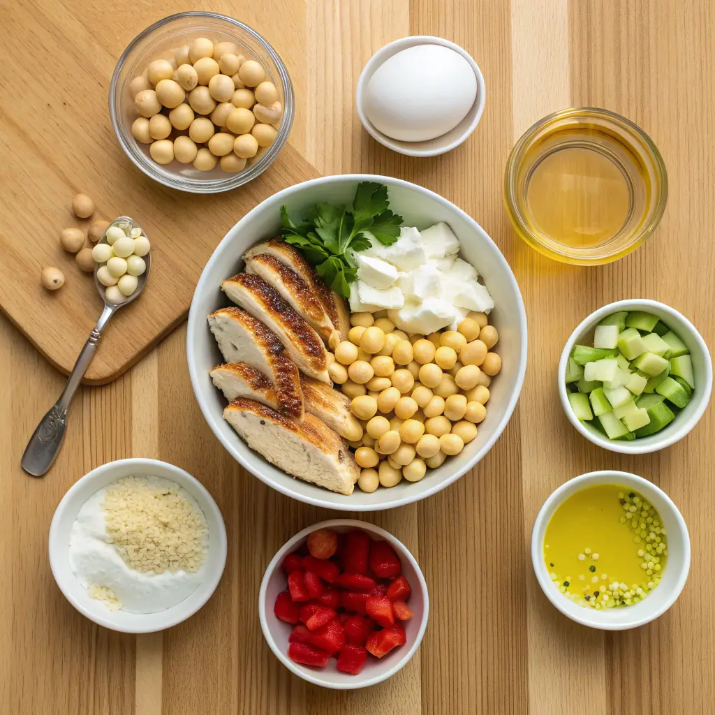 Protein Pasta Salad: Best High-Protein Side Dish for Easy Meals 2 protein pasta salad ingredients