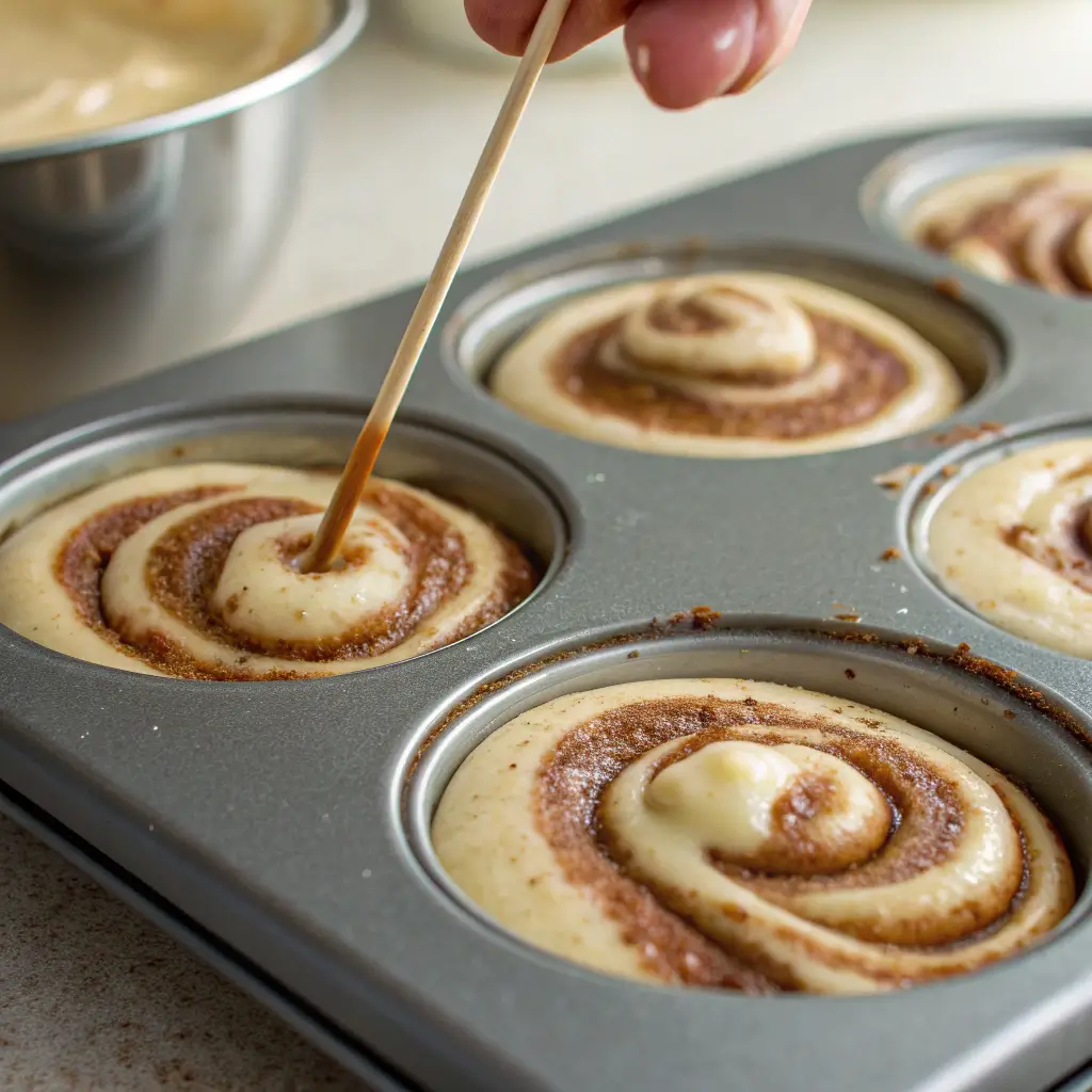 Pumpkin Cinnamon Roll Muffins – Best Easy Fall Treat Recipe 3 pumpkin cinnamon roll muffins swirl
