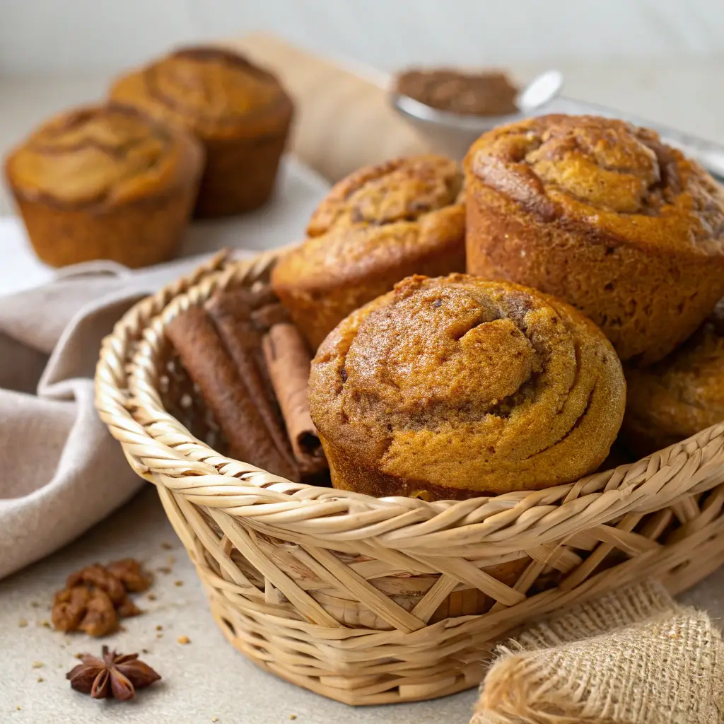 pumpkin protein muffins easy healthy delicious recipe 1 Pumpkin Protein Muffins