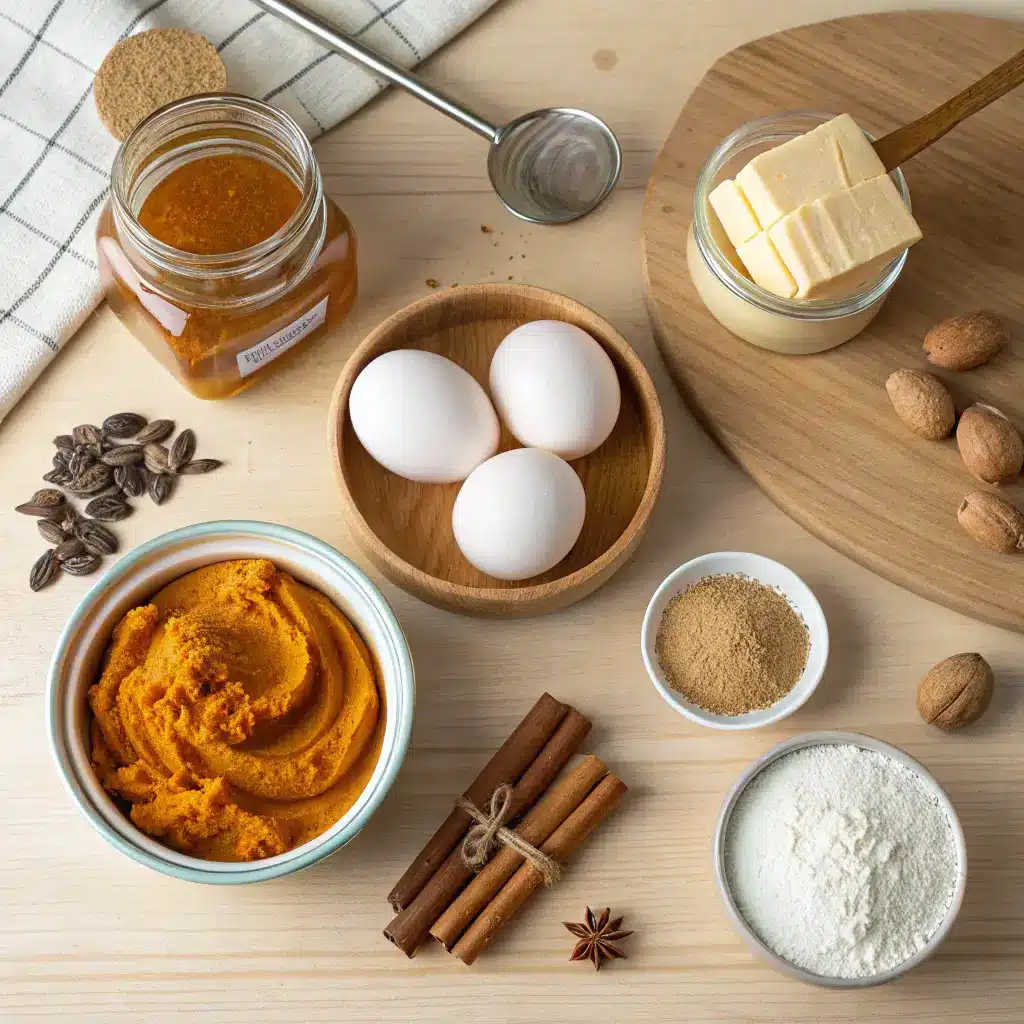 Soft Honey Pumpkin Cookies – The Best Cozy Fall Dessert 2 soft honey pumpkin cookies ingredient