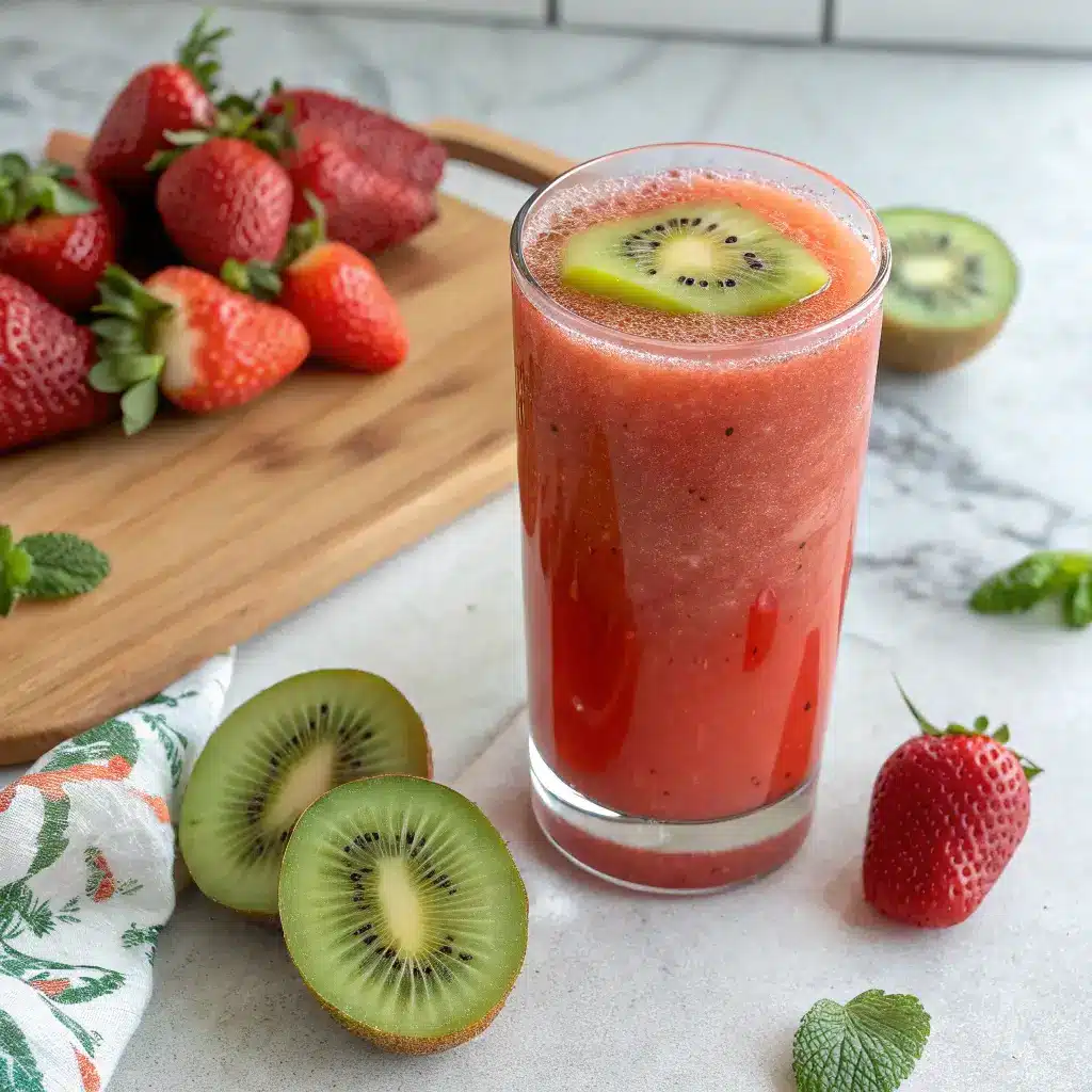 Strawberry Kiwi Juice: The Refreshing Duo You Need Daily 1 Strawberry Kiwi Juice