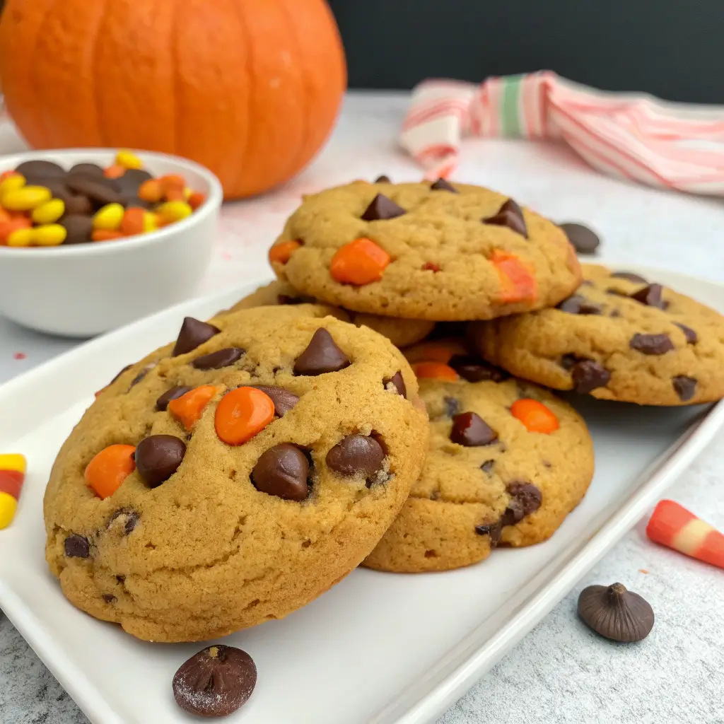 Halloween Chocolate Chip Cookies – Fun & Festive Recipe 3 Halloween Chocolate Chip Cookies SERVED