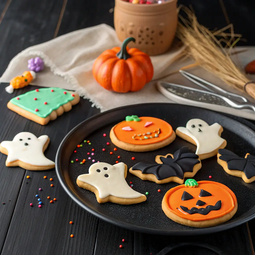 Halloween Shortbread Cookies – Easy Festive Recipe 3 halloween shortbread cookies