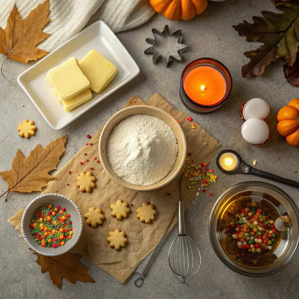 Halloween Shortbread Cookies – Easy Festive Recipe 2 halloween shortbread cookies ingredients
