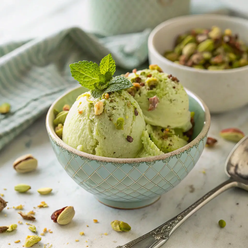 Pistachio Froyo Recipe – A Creamy, Nutty Frozen Yogurt Treat 1 pistachio froyo recipe