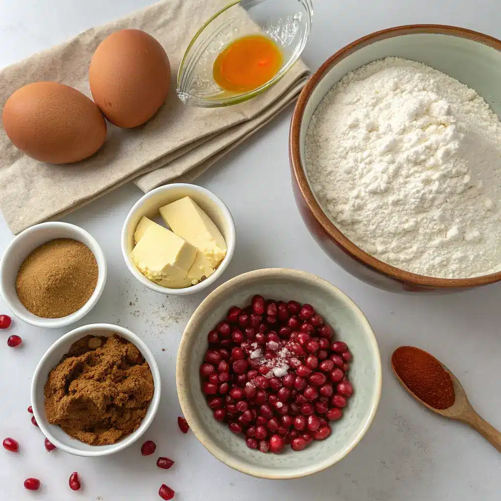 Pomegranate Molasses Cookies – A Tangy Twist on Classic Cookies 2 ingredients of pomegranate molasses cookies